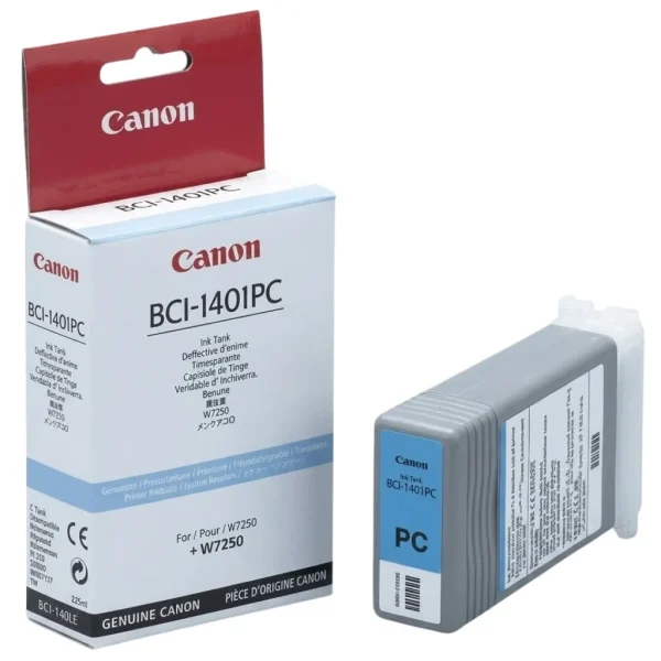 New, Pre-Owned - Canon BCI-1401PC Photo Cyan 7572A001 Ink Tank
