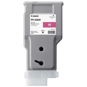 New, Pre-Owned - Canon PFI-206 300mL Magenta Ink Cartridge