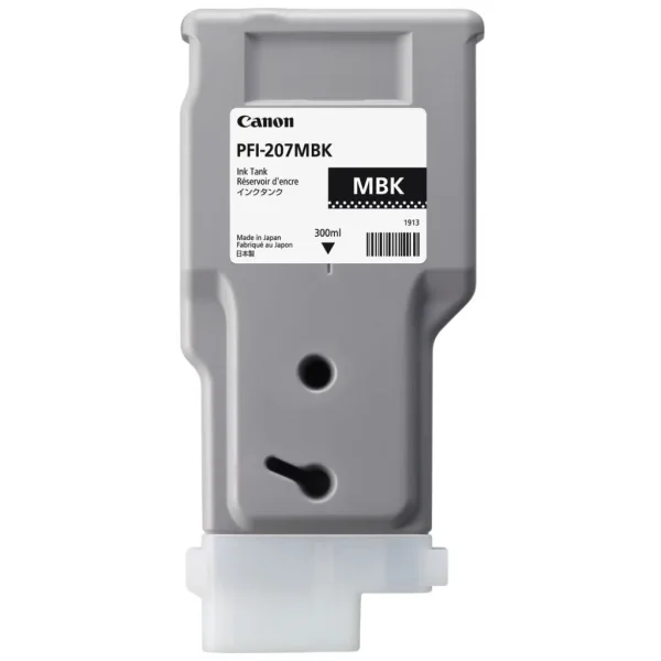 New, Pre-Owned - Canon PFI-207 300mL Matte Black Ink Cartridge
