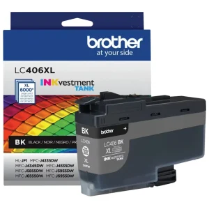 New, Pre-Owned - Brother LC406XL High Yield Black Ink Cartridge