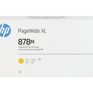 New, Pre-Owned - HP 878M 1-liter Yellow PageWide XL Ink Cartridge (312Z7A)