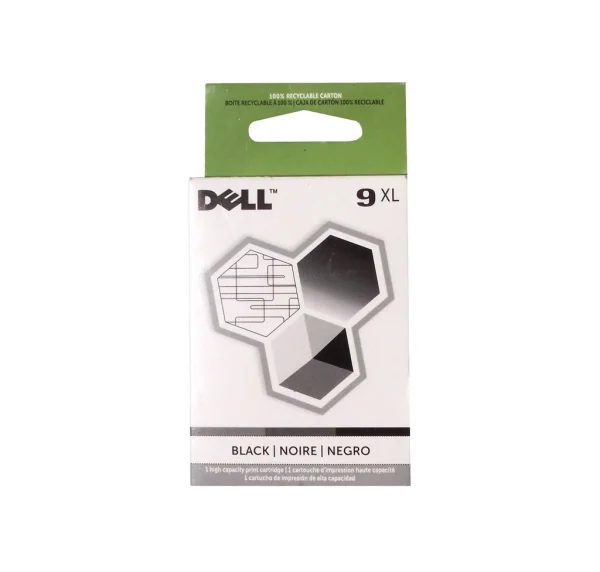 New, Pre-Owned - Dell Series 9XL MK992 Black Ink Cartridge