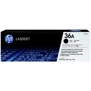 New, Pre-Owned - HP 36A High Yield Black LaserJet Toner Cartridge