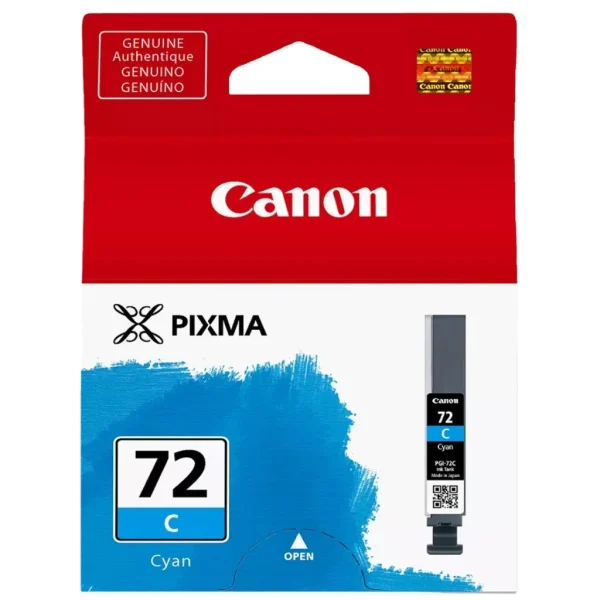 New, Pre-Owned - Canon PGI-72 Cyan Ink Cartridge