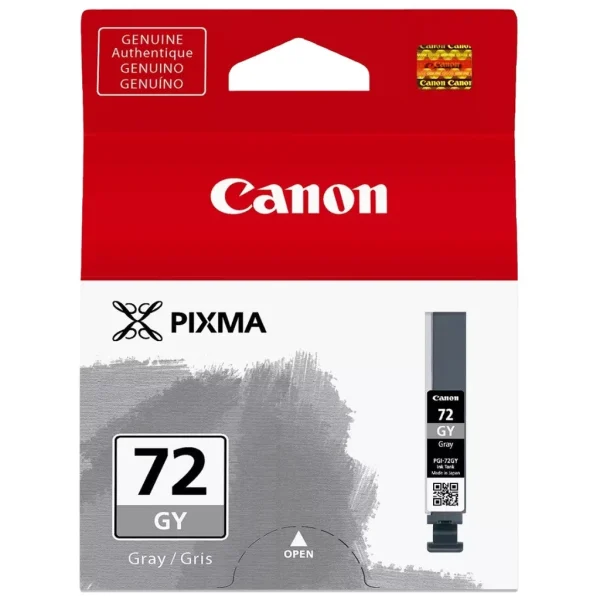 New, Pre-Owned - Canon PGI-72 Gray Ink Cartridge