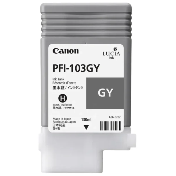 New, Pre-Owned - Canon PFI-103 Gray Ink Cartridge