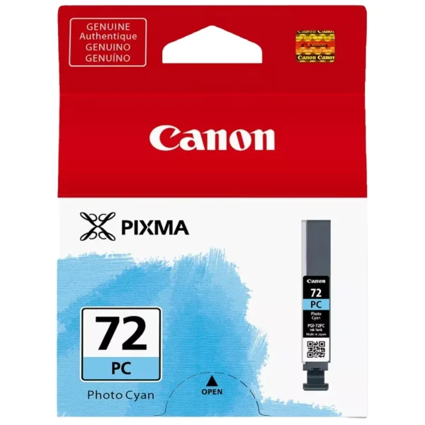 New, Pre-Owned - Canon PGI-72 Photo Cyan Ink Cartridge