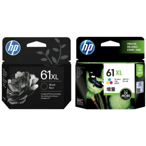 New, Pre-Owned - HP 61XL Black and 61 Color Ink Cartridge - view 2