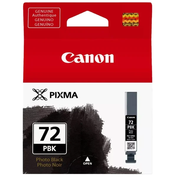 New, Pre-Owned - Canon PGI-72 Photo Black Ink Cartridge