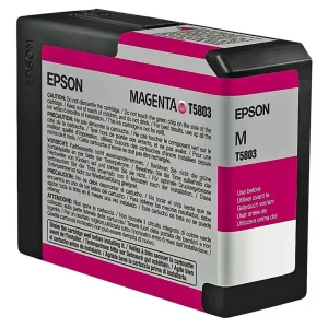 New, Pre-Owned - Epson T5803 Magenta 80ml Ink Cartridge