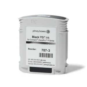New, Pre-Owned - Pitney Bowes 787-3 Black Ink Cartridge