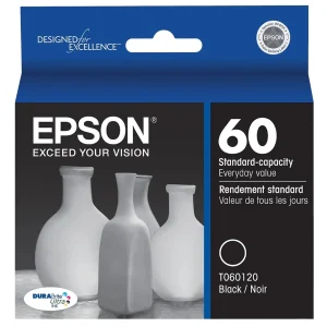 New, Pre-Owned - Epson 60 (T060120) Black Ink Cartridge