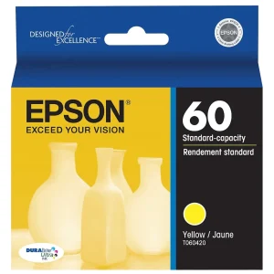 New, Pre-Owned - Epson 60 (T060420) Yellow Ink Cartridge