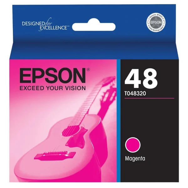 New, Pre-Owned - Epson (T048) Magenta Ink Cartridge, T048320