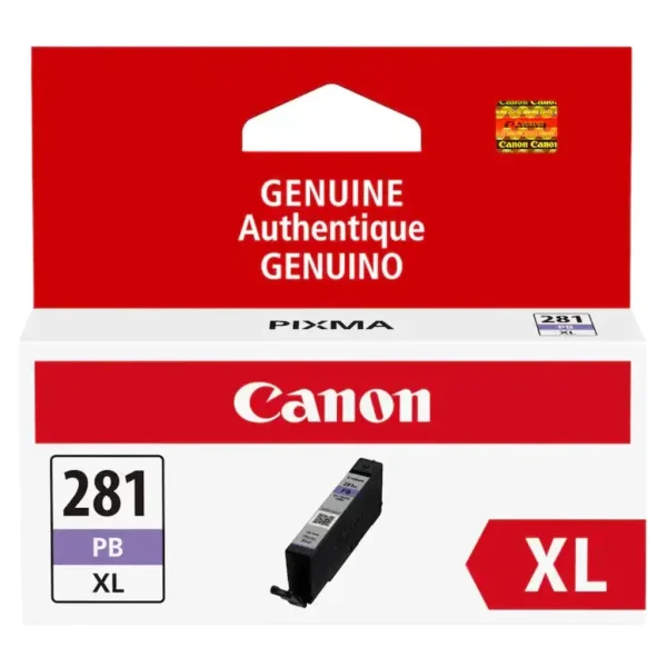 New, Pre-Owned - Canon CLI-281XL High Yield Photo Blue Ink Cartridge