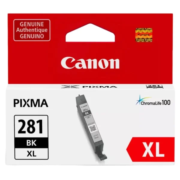 New, Pre-Owned - Canon CLI-281XL High Yield Black Ink Cartridge