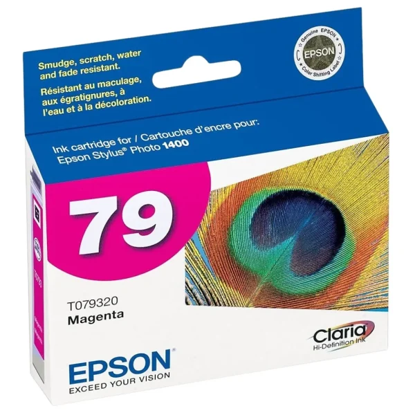 New, Pre-Owned - Epson 79 Magenta (T0793) Ink Cartridge