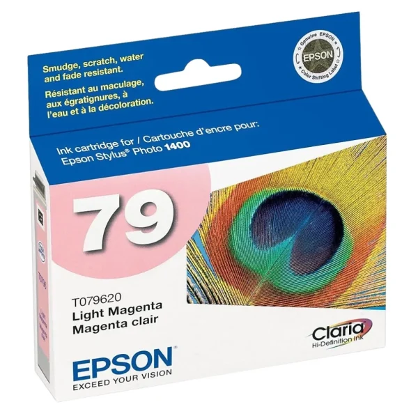 New, Pre-Owned - Epson 79 Light Magenta (T0796) Ink Cartridge