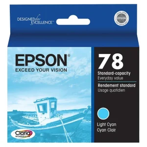 New, Pre-Owned - Epson 78 (T078520) Light Cyan Ink Cartridge