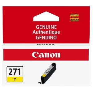 New, Pre-Owned - Canon CLI-271 Standard Yield Yellow Ink Cartridge