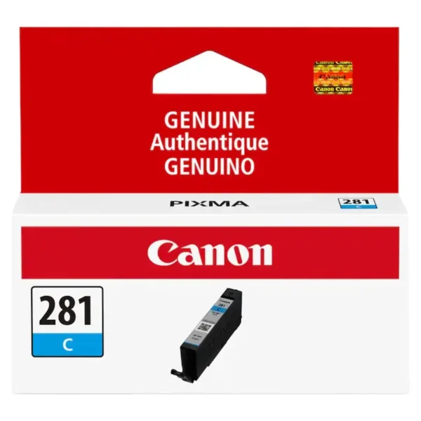 New, Pre-Owned - Canon CLI-281 Standard Yield Cyan Ink Cartridge