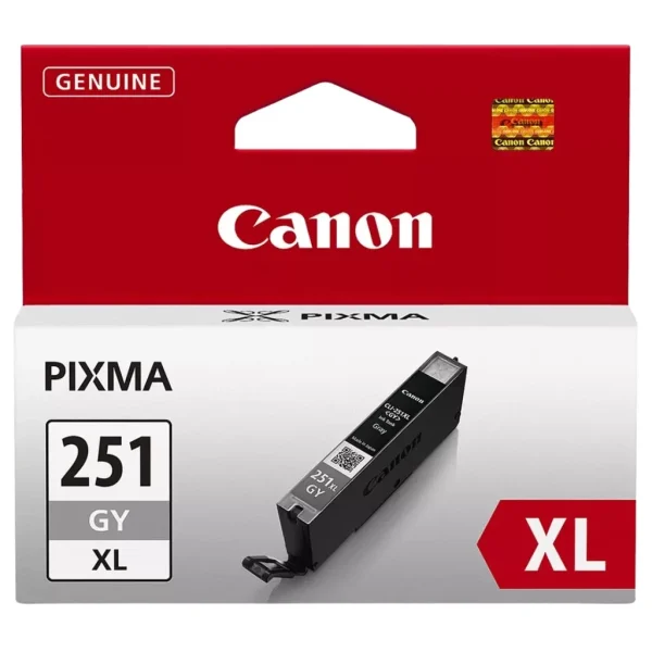 New, Pre-Owned - Canon CLI-251XL Gray Ink Cartridge