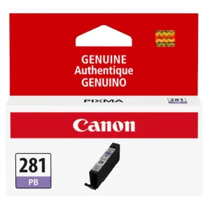 New, Pre-Owned - Canon CLI-281 Standard Yield Photo Blue Ink Cartridge
