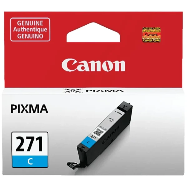 New, Pre-Owned - Canon CLI-271 Standard Yield Cyan Ink Cartridge