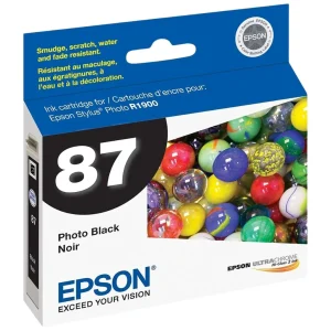 New, Pre-Owned - Epson 87 (T0871) Photo Black Ink Cartridge