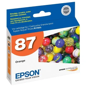 New, Pre-Owned - Epson 87 (T0879) Orange Ink Cartridge