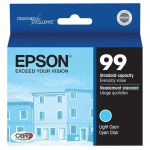 New, Pre-Owned - Epson 99 (T0995) Light Cyan Ink Cartridge
