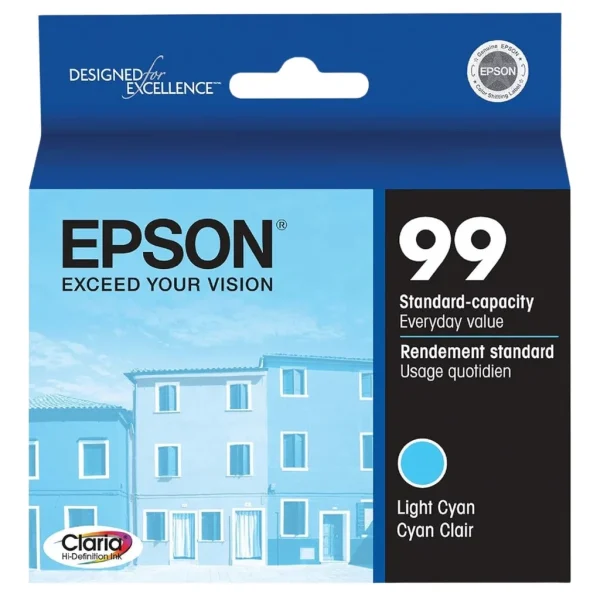 New, Pre-Owned - Epson 99 (T0995) Light Cyan Ink Cartridge