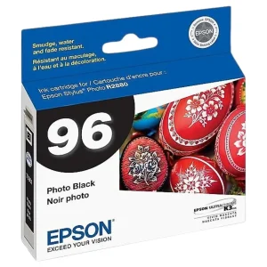 New, Pre-Owned - Epson 96 (T0961) Photo Black Ink Cartridge