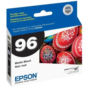 New, Pre-Owned - Epson 96 (T0968) Matte Black Ink Cartridge