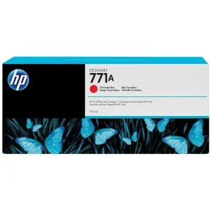New, Pre-Owned - HP 771A 775-ml (B6Y16A) Chromatic Red Standard Yield Ink Cartridge