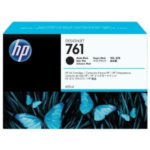 New, Pre-Owned - HP 761 400mL (CM991A) Matte Black Ink Cartridge