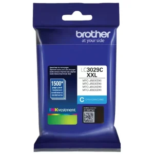 New, Pre-Owned - Brother LC3029XXL Extra High Yield Cyan Ink Cartridge