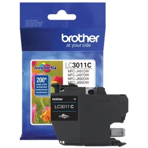 New, Pre-Owned - Brother LC3011 Cyan Ink Cartridge