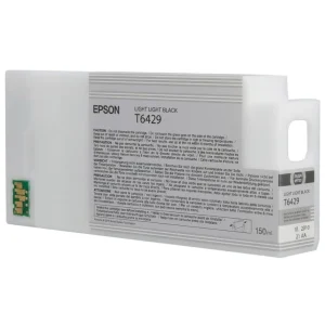 New, Pre-Owned - Epson T6429 Light Light Black 150ml Ink Cartridge