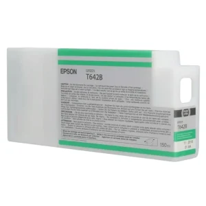 New, Pre-Owned - Epson T642B Green 150ml Ink Cartridge