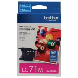 New, Pre-Owned - Brother LC71 Magenta Ink Cartridge