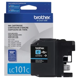 New, Pre-Owned - Brother LC101 Cyan Ink Cartridge