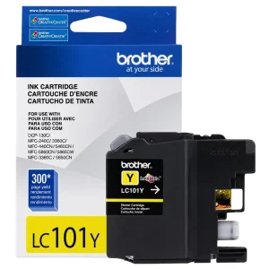New, Pre-Owned - Brother LC101 Yellow Ink Cartridge