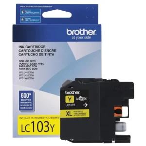 New, Pre-Owned - Brother LC103XL Yellow Ink Cartridge