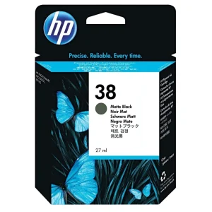 New, Pre-Owned - HP 38 Matte Black (C9412A) Ink Cartridge