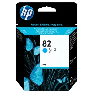 New, Pre-Owned - HP 82 28-ml (CH566A) Cyan Ink Cartridge