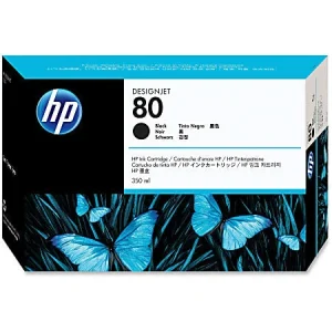 New, Pre-Owned - HP 80 (C4871A) Black Ink Cartridge
