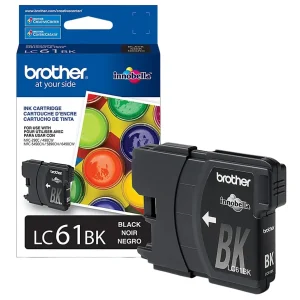New, Pre-Owned - Brother LC61 Black Ink Cartridge