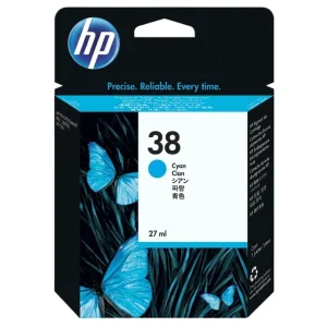 New, Pre-Owned - HP 38 Cyan (C9415A) Ink Cartridge