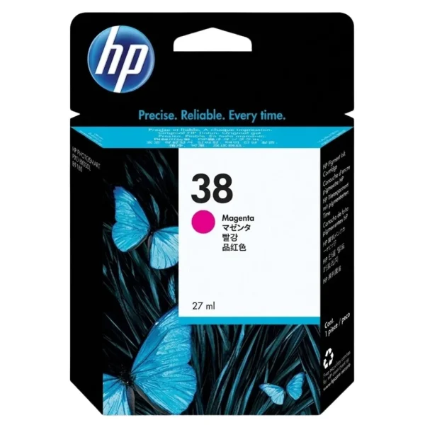 New, Pre-Owned - HP 38 Magenta (C9416A) Ink Cartridge